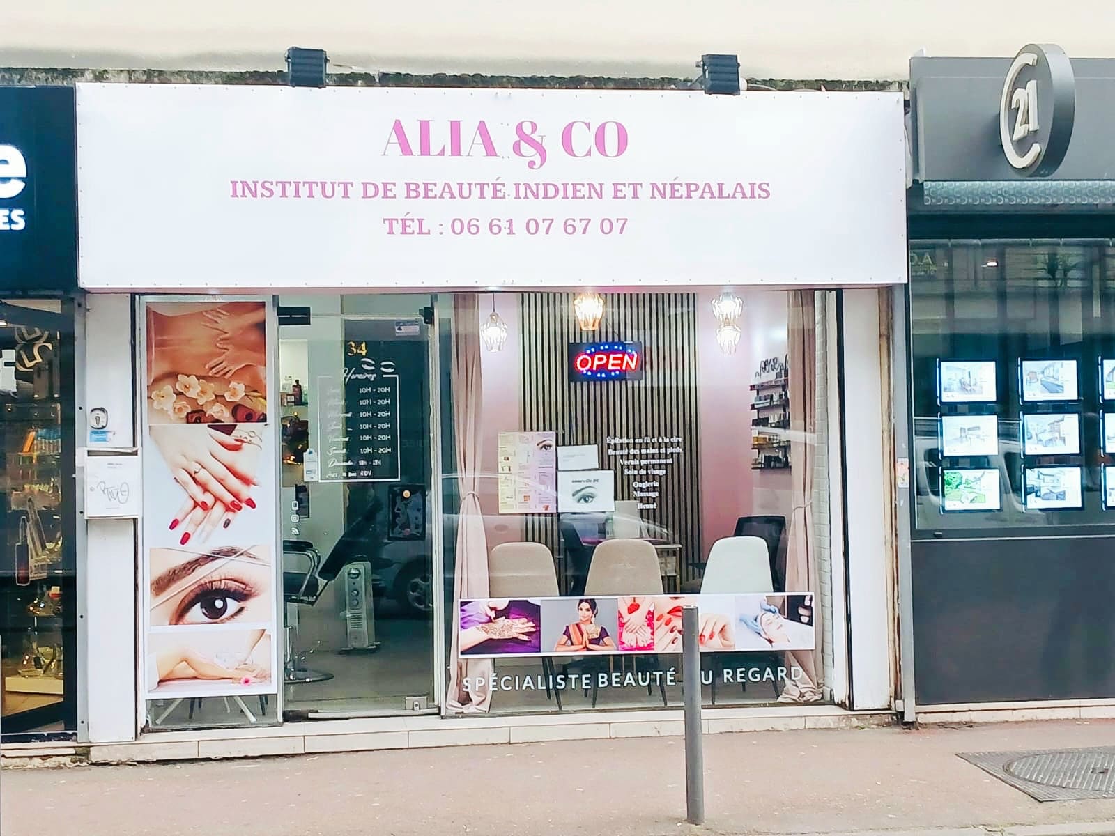 Alia & Co institut de beauté Indien et Népalais
