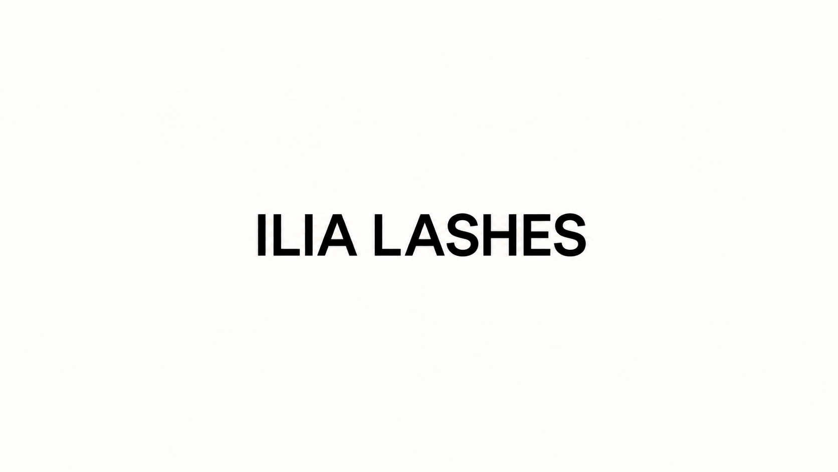 Ilia Lashes & Brows