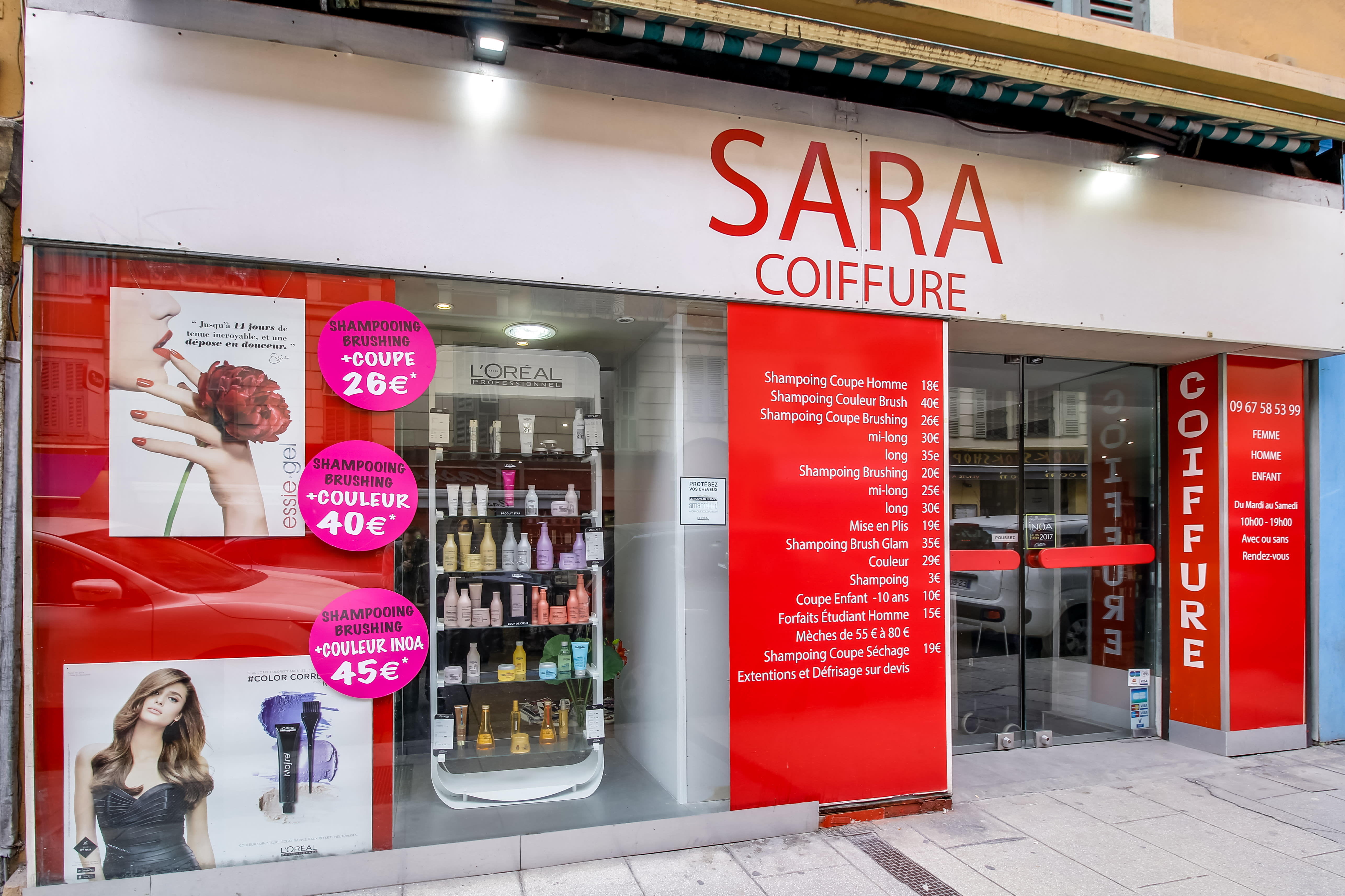 Sara Coiffure - Coiffure Nice - Photo de couverture - OneBooking