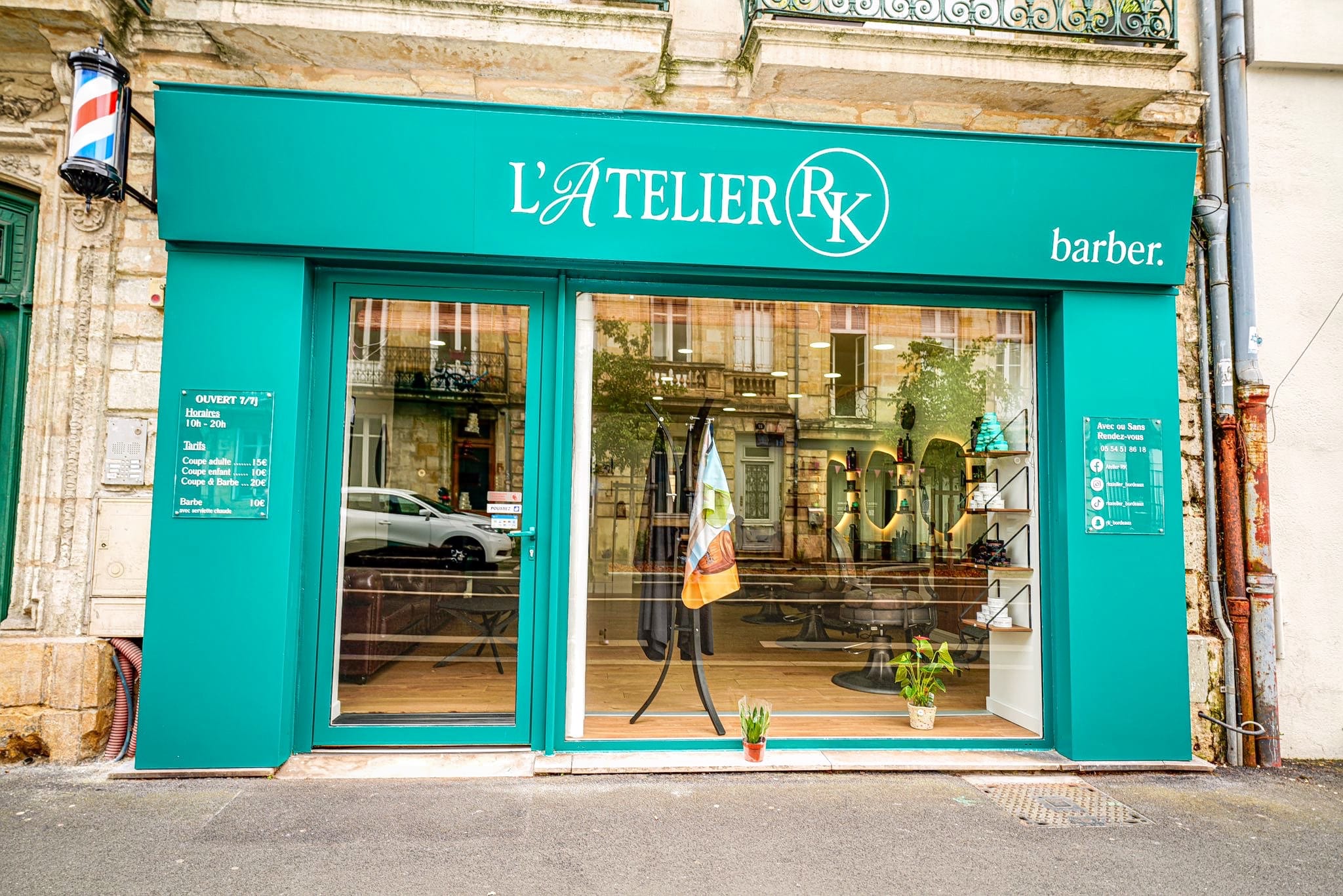 L'atelier RK - Coiffure Bordeaux - OneBooking
