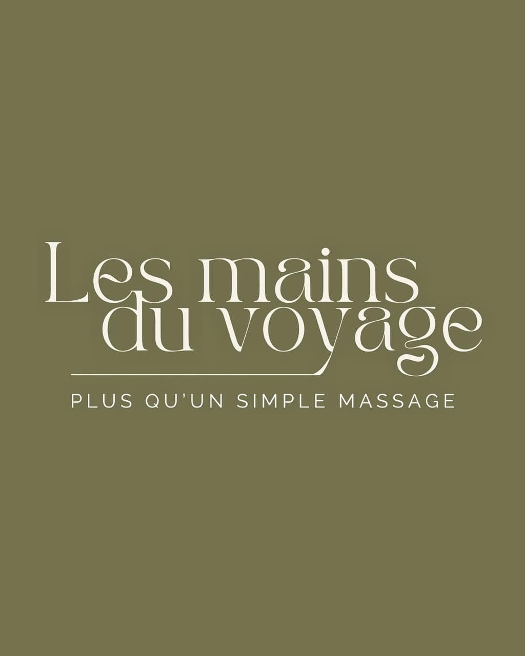 Les mains du voyage