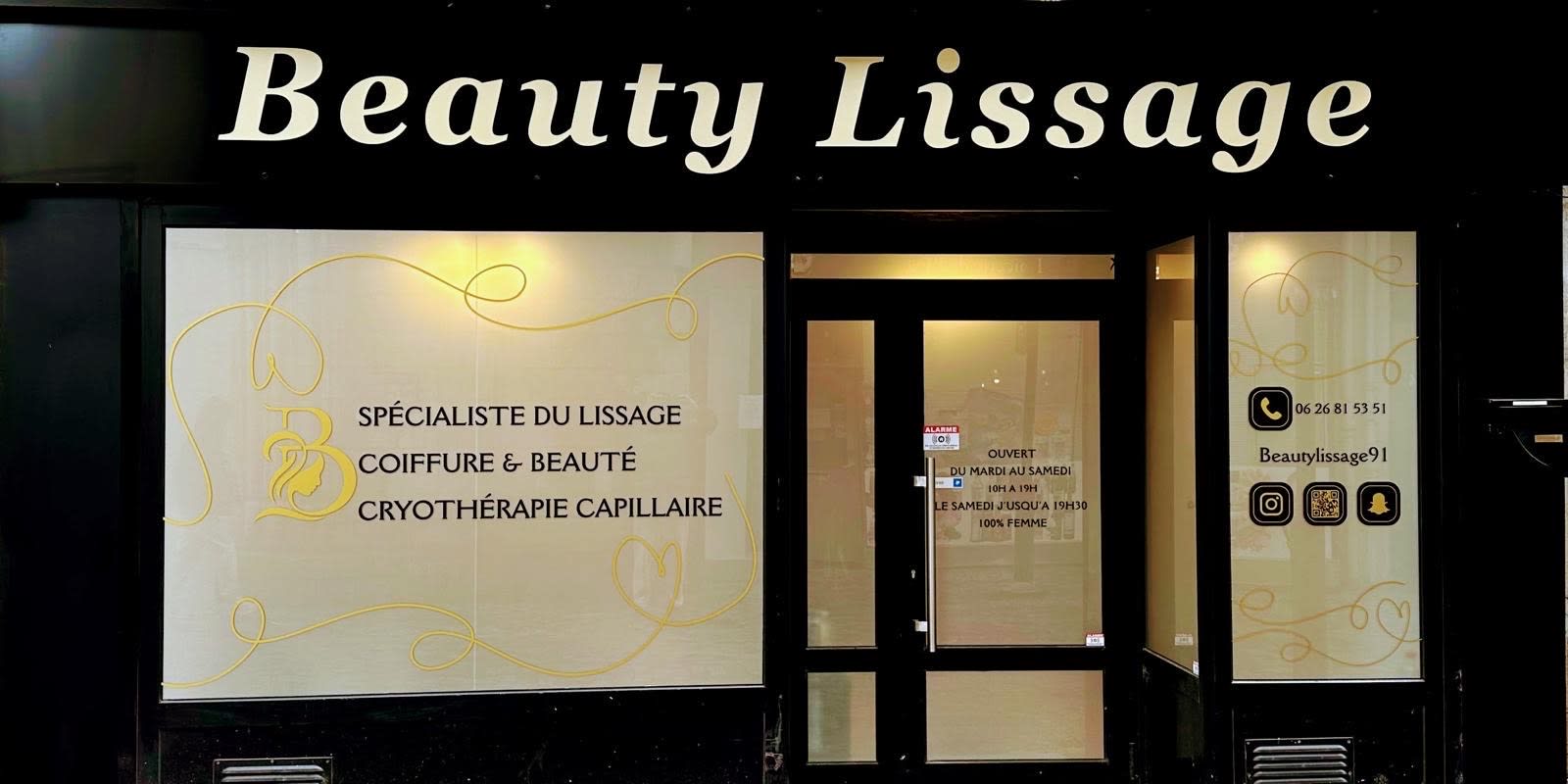 Beauty Lissage - 100 % femme, sans aucun vis-à-vis vue fumée