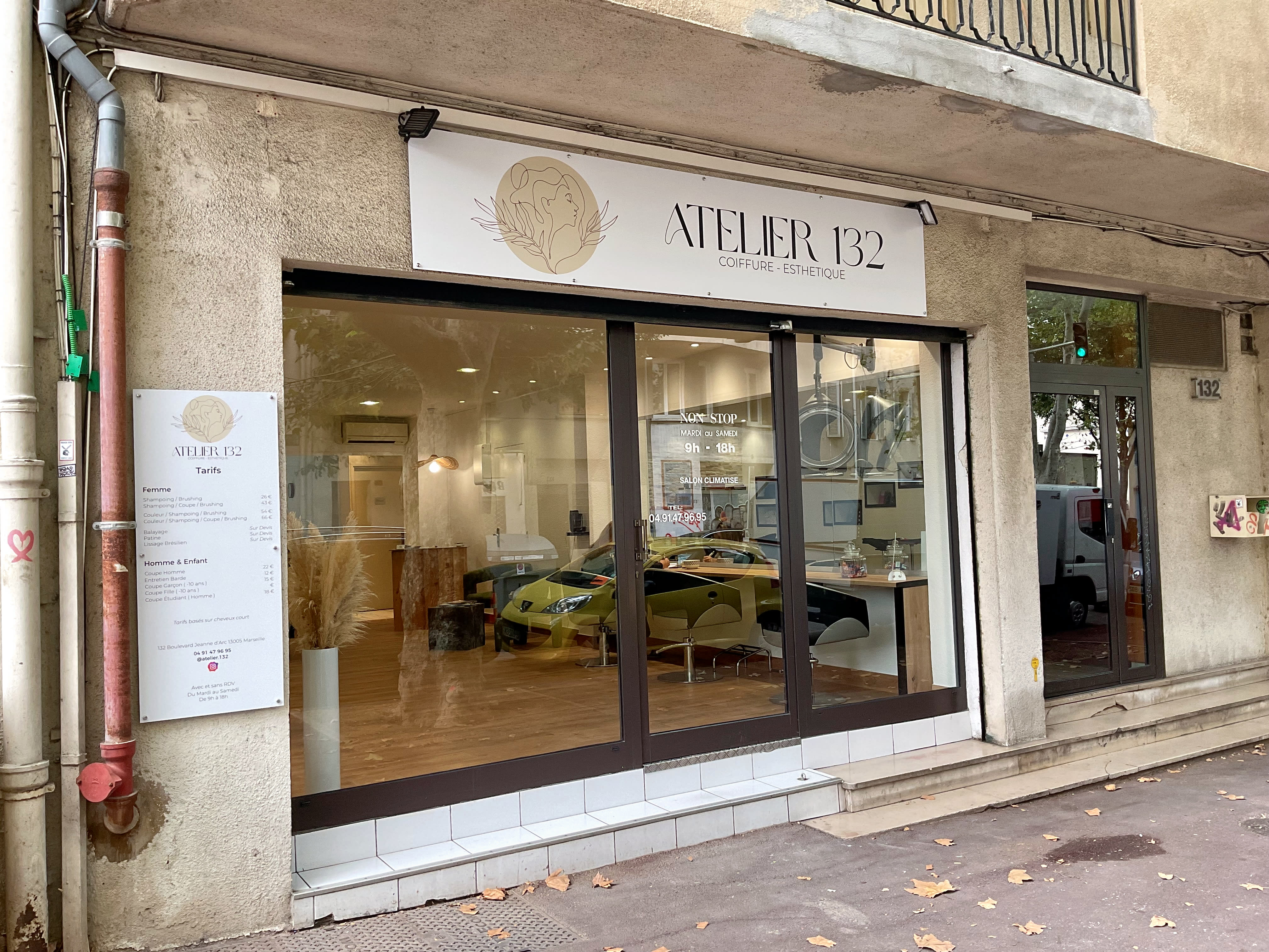 Atelier 132 - Barbier Marseille - OneBooking