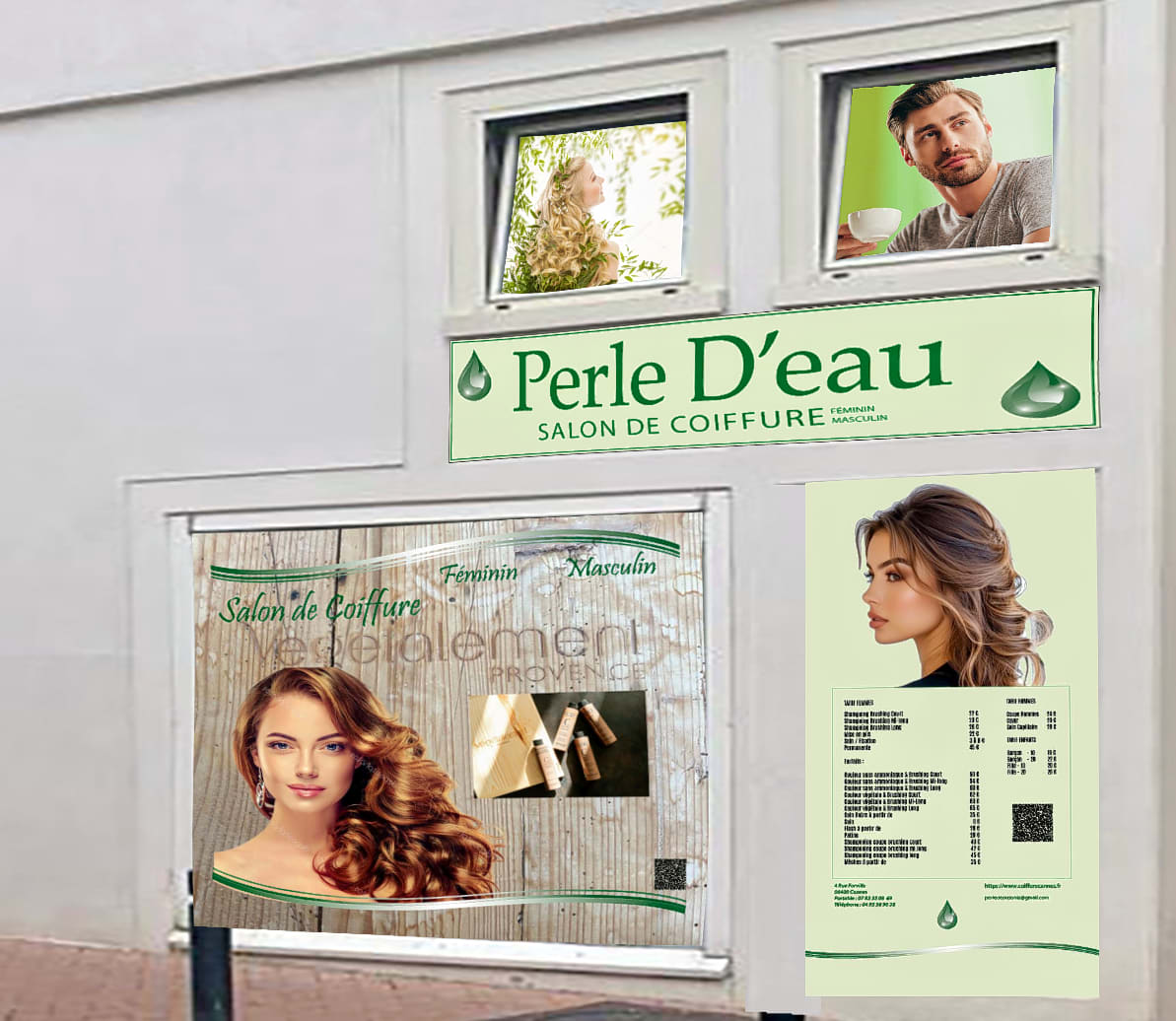 Perle d'eau - Coiffure Cannes - Photo de couverture - OneBooking