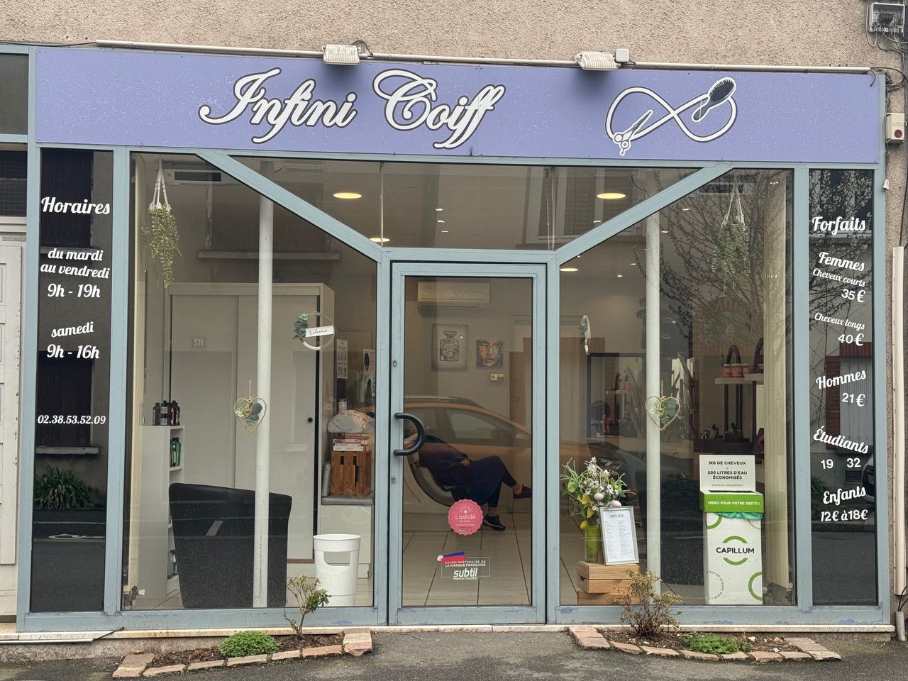 Infini Coiff - Sourcils & cils Orléans - OneBooking