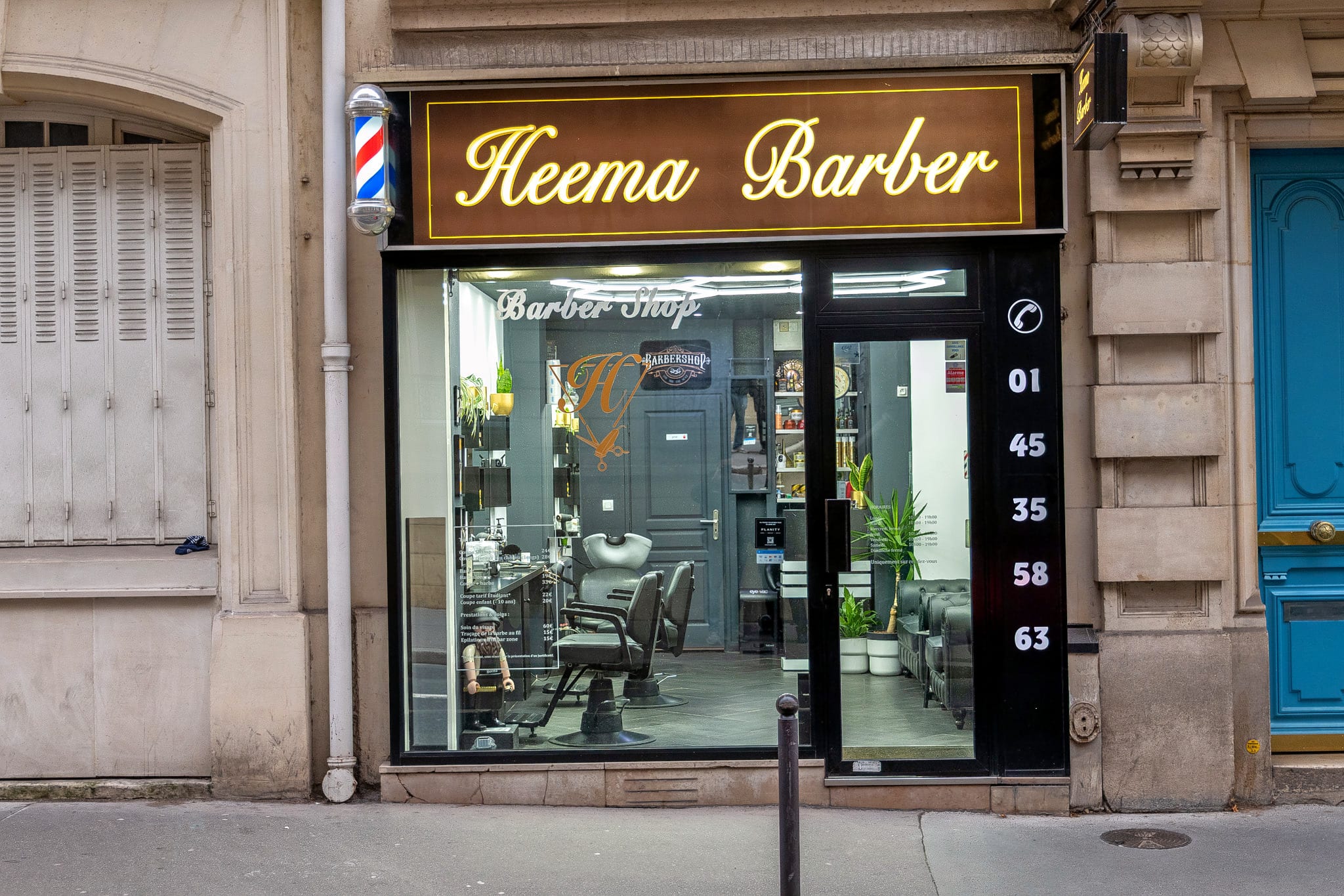 Heema Barber - Barbier Paris - OneBooking