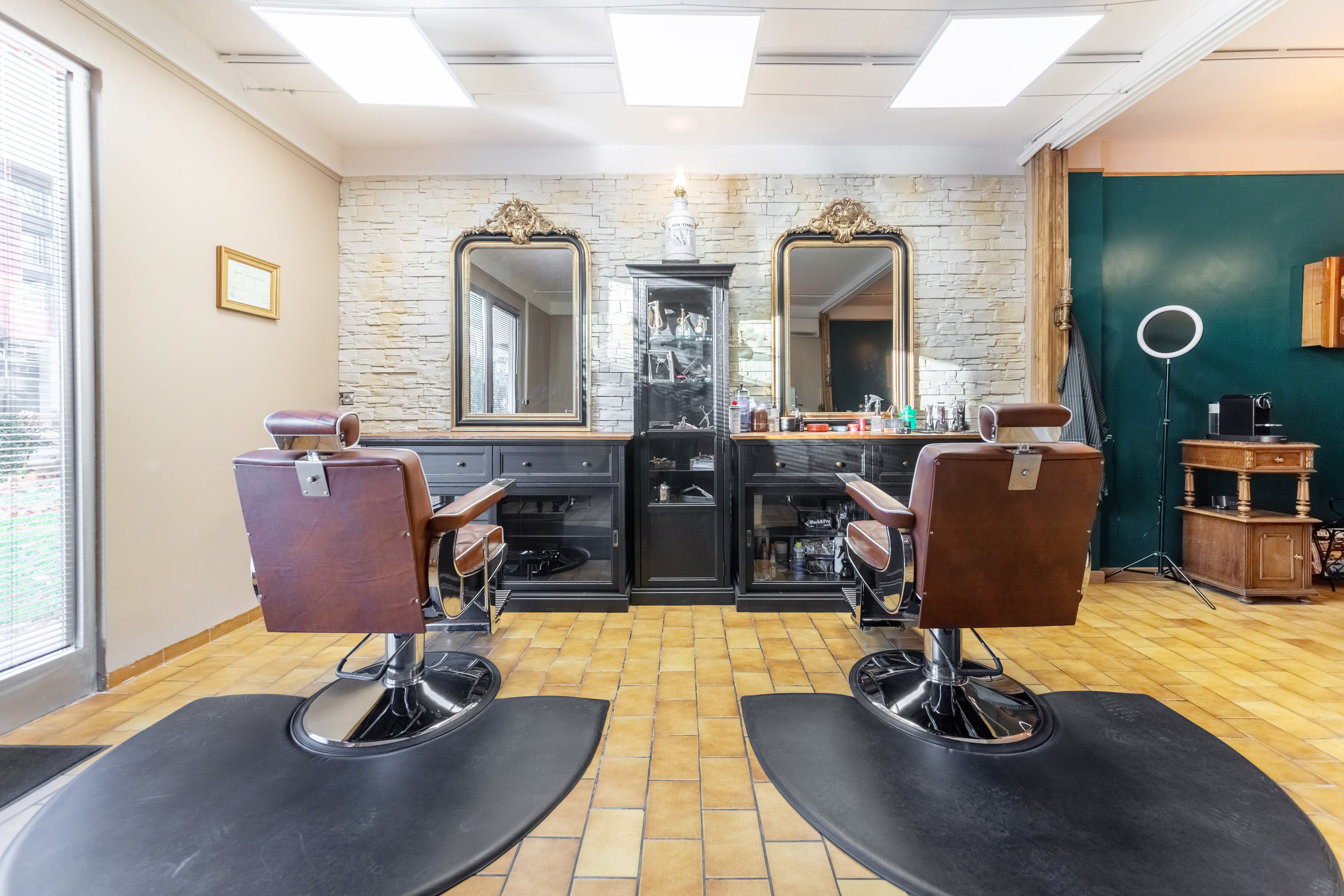 Le barbier du coin
