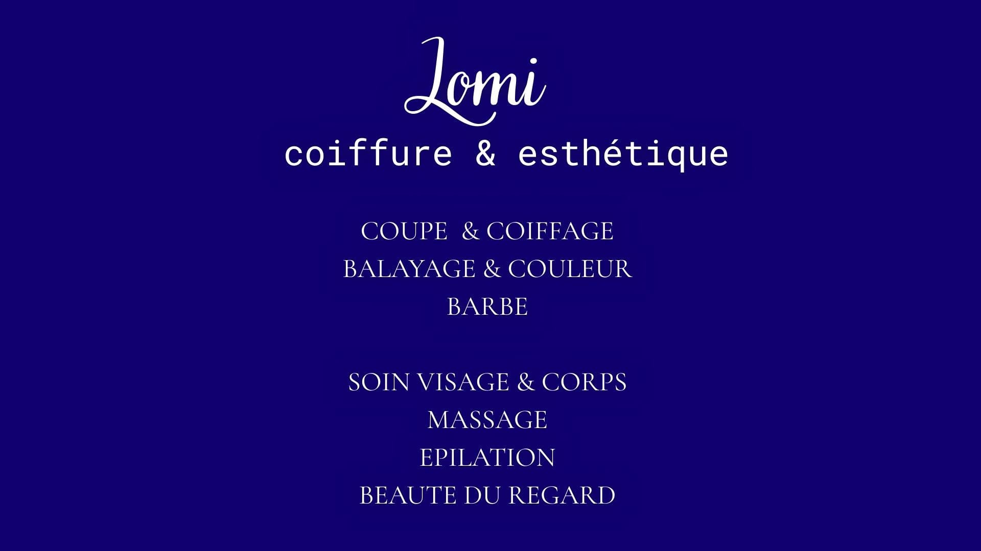 Lomi - coiffure & esthétique - Institut de beauté Nantes Zola - Photo de couverture - OneBooking