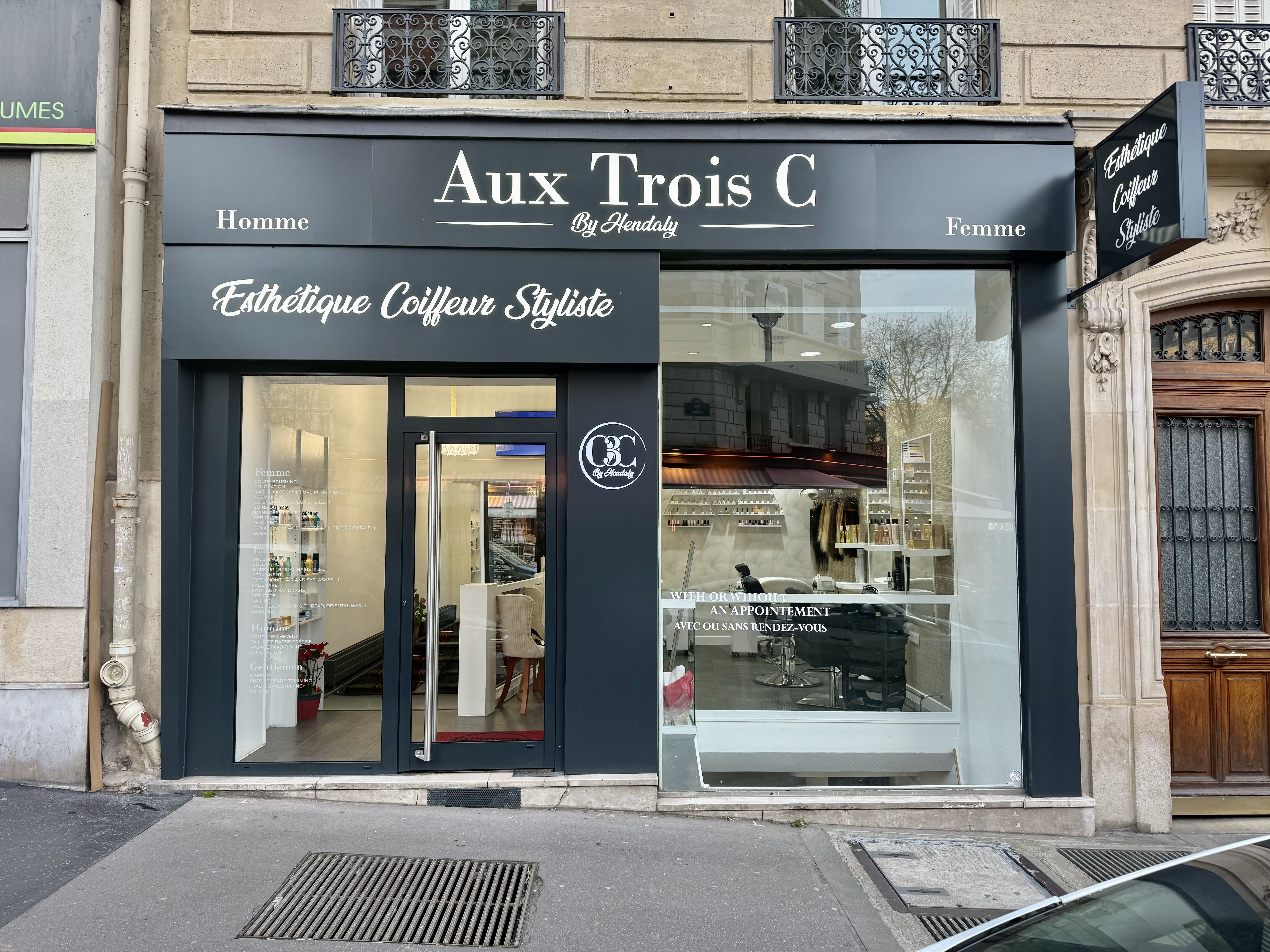 Aux trois C - Coiffure Paris - OneBooking