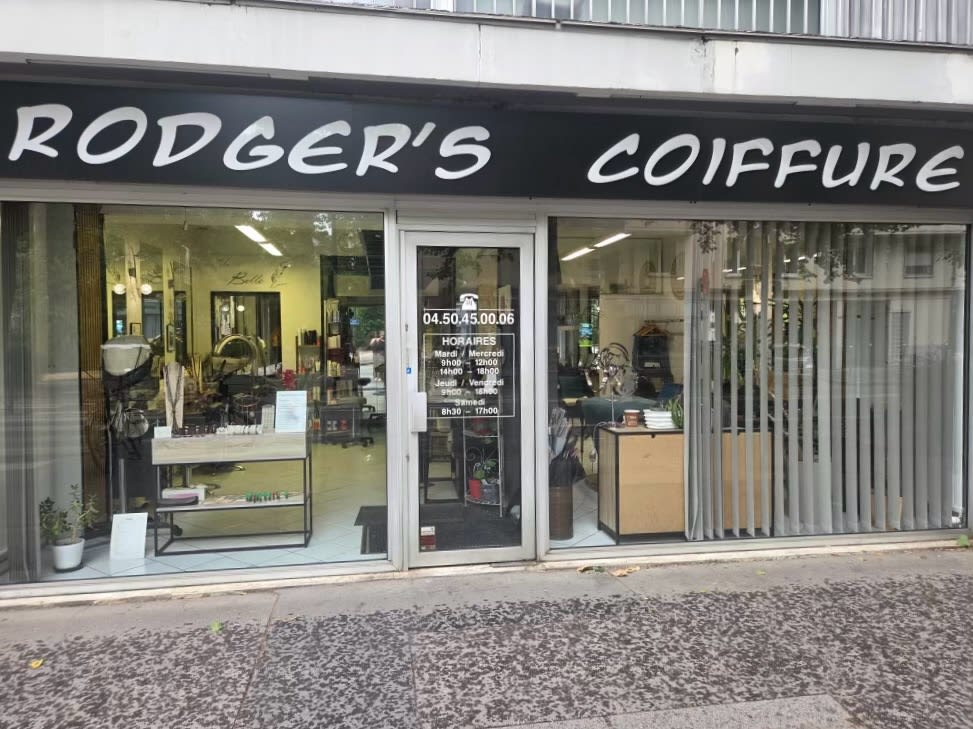 Rodger’s coiffure