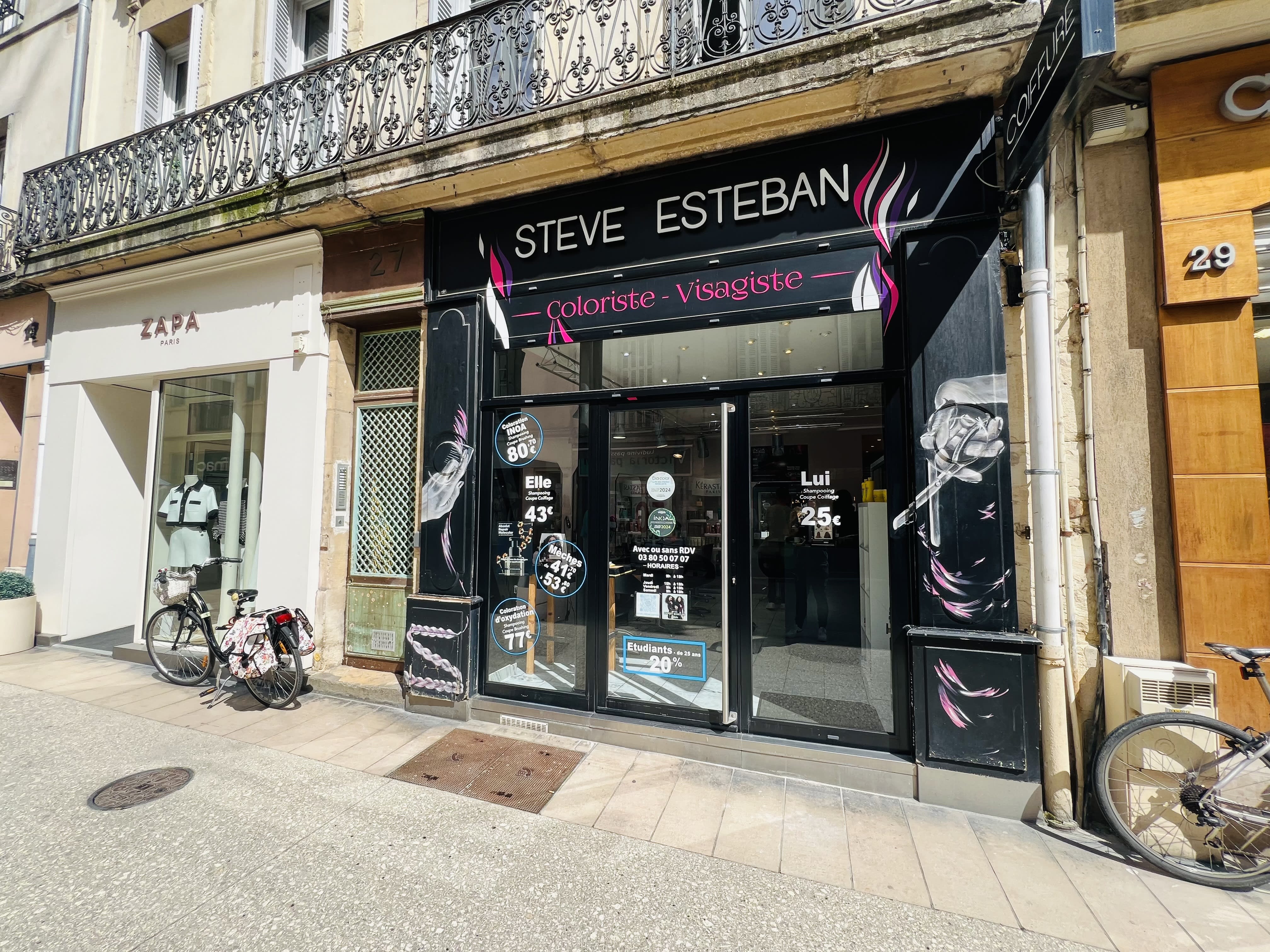 Steve esteban - Elegance Coiffure - Coiffure Dijon - OneBooking