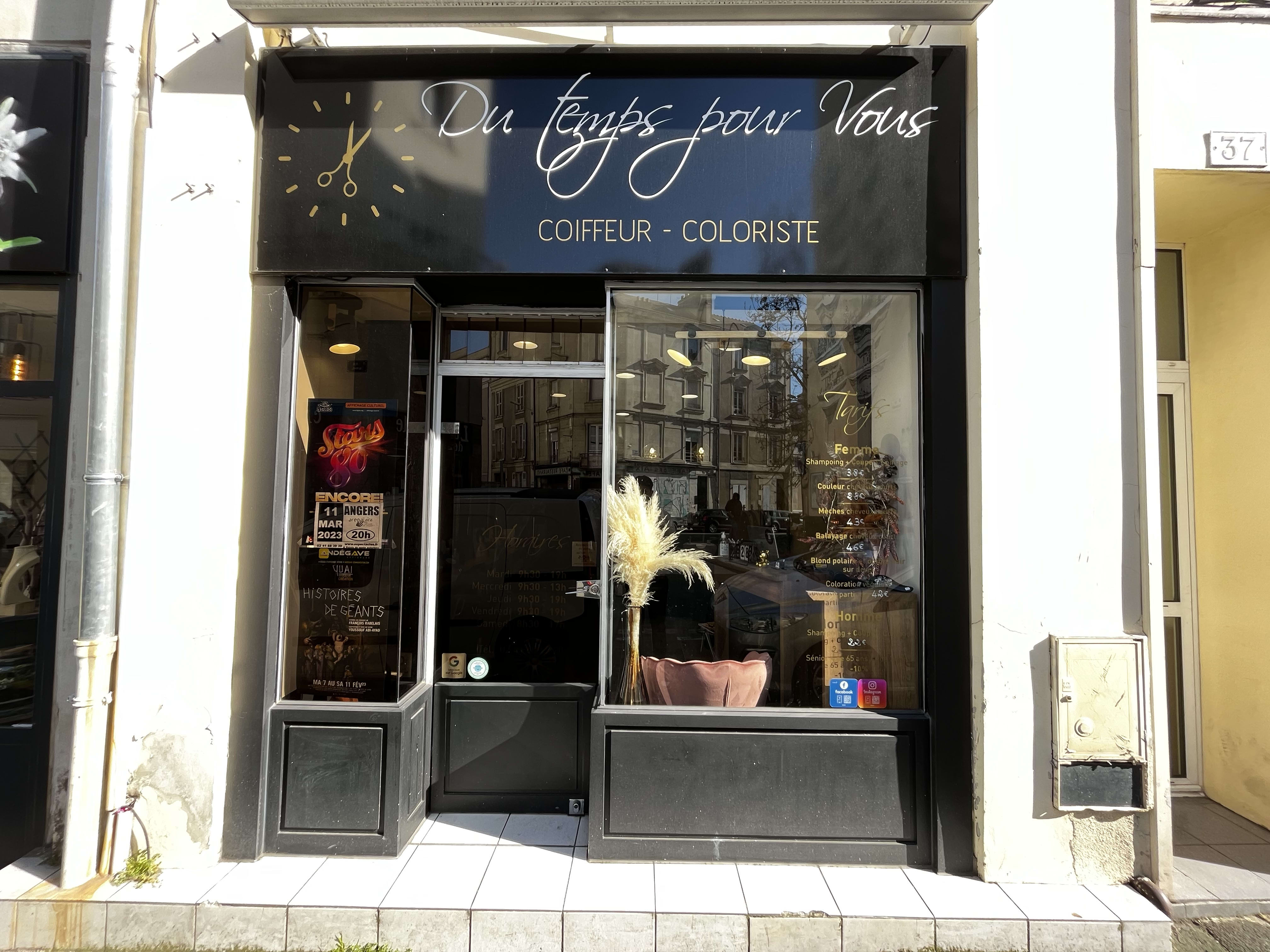 Du Temps pour Vous - Coiffure Angers - OneBooking