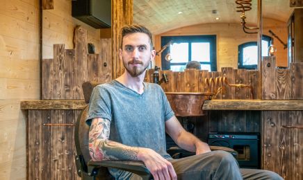 La roulotte du barbier : Coiffeur à Citers