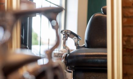 Le vestiaire des garçons : Barbier à Blagnac