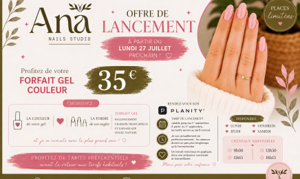 Ana Nails Studio : Manucure à Plérin