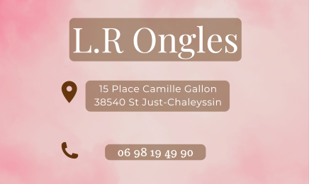 L.R Ongles : Manucure à Saint-Just-Chaleyssin