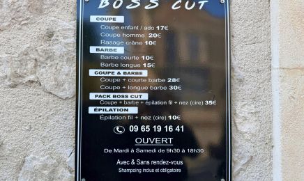 Bosscut : Barbier à Maussane-les-Alpilles