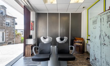 Aux 2 fauteuils : Barbier à Baud