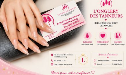 L’ongle des Tanneurs  : Manucure à Strasbourg