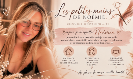 Les petites mains de Noémie  : Coiffeur à Cirey-sur-Vezouze