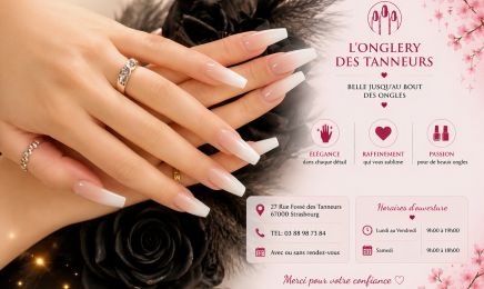 L’ongle des Tanneurs  : Manucure à Strasbourg
