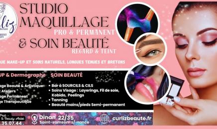 Curliz Beauté - Make-Up & Beauty & STUDIO Maquillage-Beauté : Institut de beauté à Saint-Samson-sur-Rance