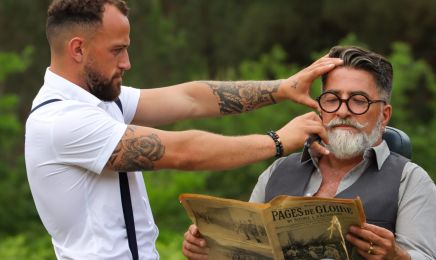 Les mâles rasés - Lacanau ville  : Barbier à Lacanau