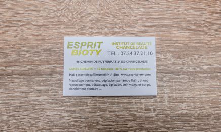 Esprit Bioty : Manucure à Chancelade