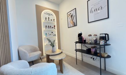 Coté salon  : Coiffeur à Châteaurenard