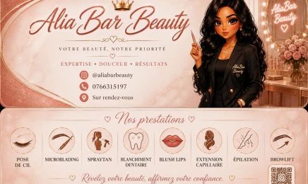 Le Bar Beauty Alia : Institut de beauté à Béziers