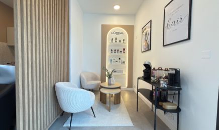 Coté salon  : Coiffeur à Châteaurenard