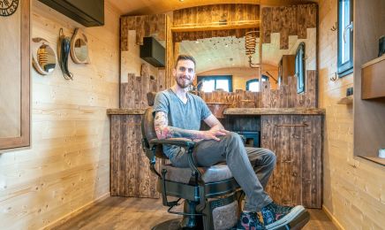 La roulotte du barbier : Coiffeur à Citers
