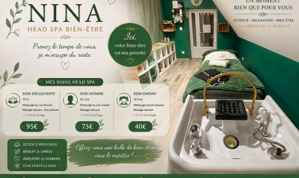 NINA HEAD SPA BIEN ETRE : Institut de beauté à Auberville-la-Renault