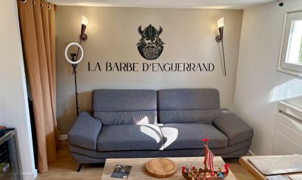 La Barbe d'Enguerrand : Barbier à Coucy-le-Château-Auffrique