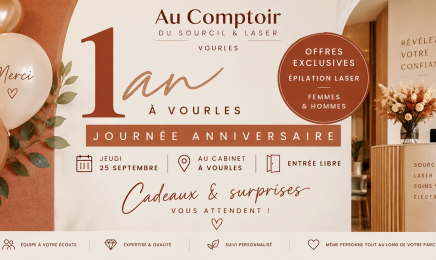 Au comptoir du sourcil & laser : Institut de beauté à Vourles