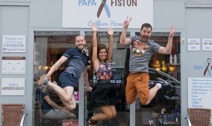 Papa Et Fiston : Barbier à Palaiseau