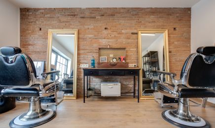 Le vestiaire des garçons : Barbier à Blagnac