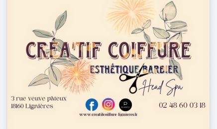 Créa'tif coiffure : Institut de beauté à Lignières