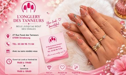 L’ongle des Tanneurs  : Manucure à Strasbourg
