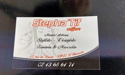 Stepha'tif coiffure : Coiffeur à L'Huisserie