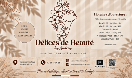 Délices de Beauté by Audrey : Institut de beauté à Challans