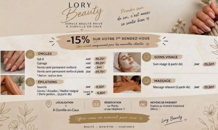 Lory Beauty : Institut de beauté à Ourville-en-Caux