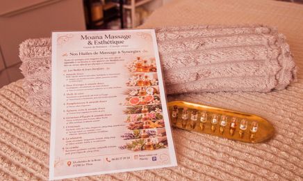 MOANA MASSAGE & ESTHÉTIQUE  : Institut de beauté à Le Thou