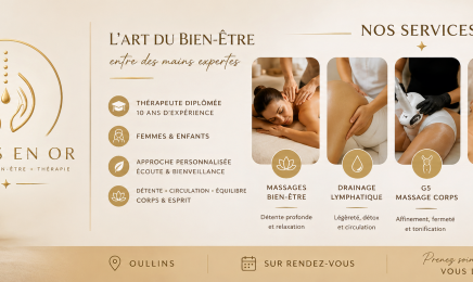 Mains en or : Institut de beauté à Oullins-Pierre-Bénite