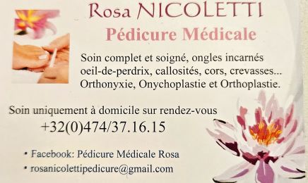 Pédicure Médicale Rosa  : Manucure à Bernissart