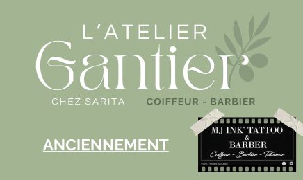 L'atelier Gantier chez Sarita ( Anciennement Mj ink tatoo et barber ) : Barbier à Saint-Christol-lez-Alès