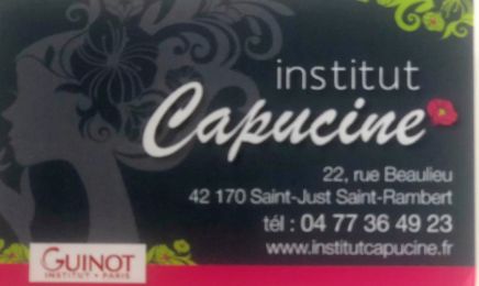 Institut Capucine : Institut de beauté à Saint-Just-Saint-Rambert