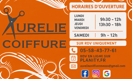Aurélie Coiffure : Institut de beauté à Mézos