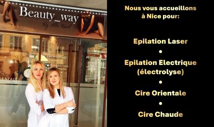 BEAUTY WAY Nice | Épilation Laser, Electrolyse & Cire Orientale : Institut de beauté à Nice