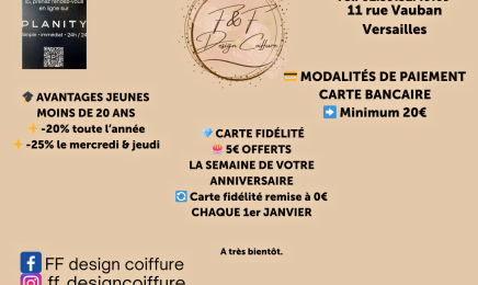 F&F Design Coiffure : Manucure à Versailles